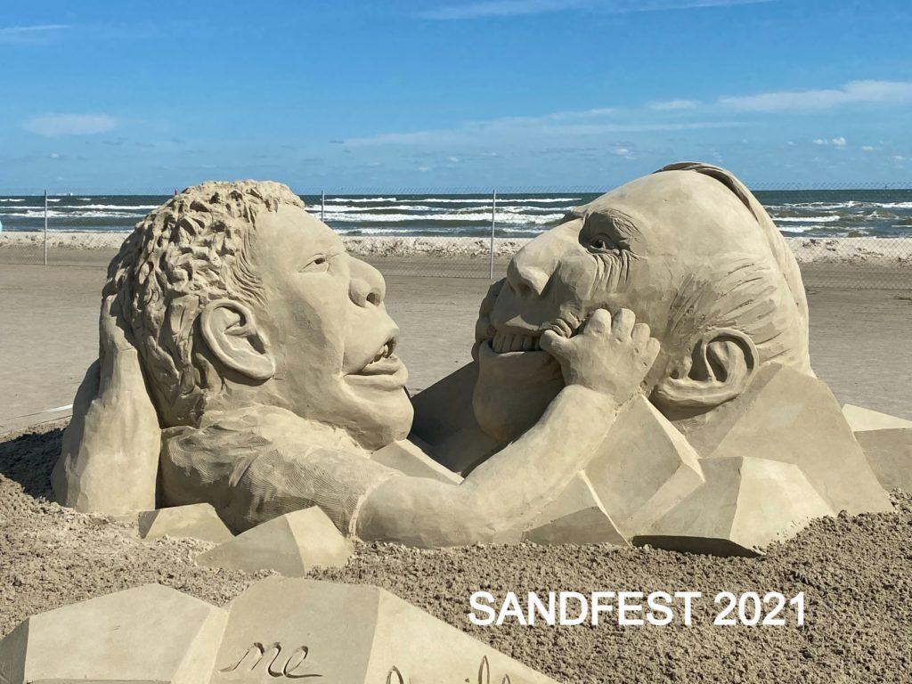 Sandfest 2021 Sand Sculpture